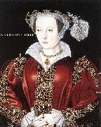 unknow artist Portrait of Catherine Parr oil painting on canvas